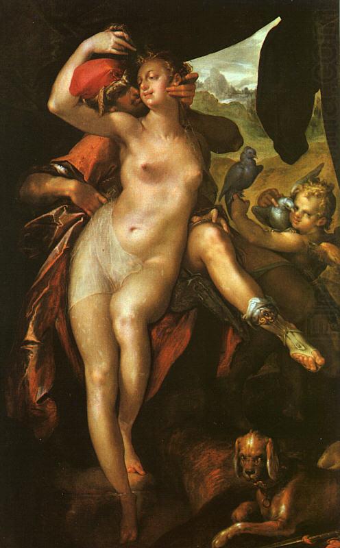 Bartholomeus Spranger Venus and Adonis china oil painting image